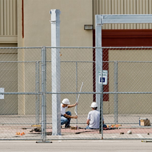 how much time can i lease the temporary fence for my building site or event in Silver Spring MD